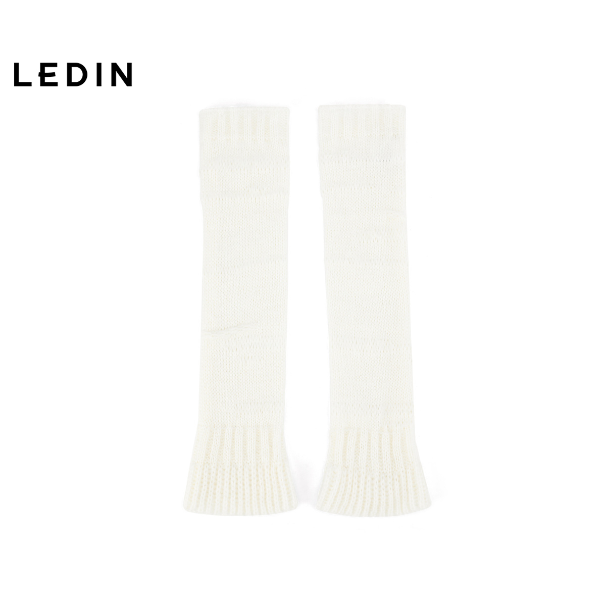 【商场同款】乐町2024年冬季新品毛线钩针袜套C1YGE4310