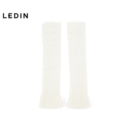 【商场同款】乐町2024年冬季新品毛线钩针袜套C1YGE4310