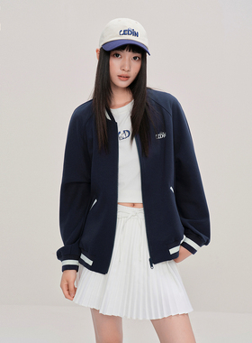 【tombonia联名】乐町商场同款印花宽松图案休闲外套女C2BBF3331