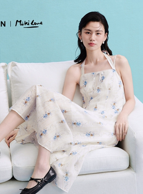 【焦点裙】蓝铃乐町IP联名商场同款连衣裙夏季吊带裙子C1FAG2241