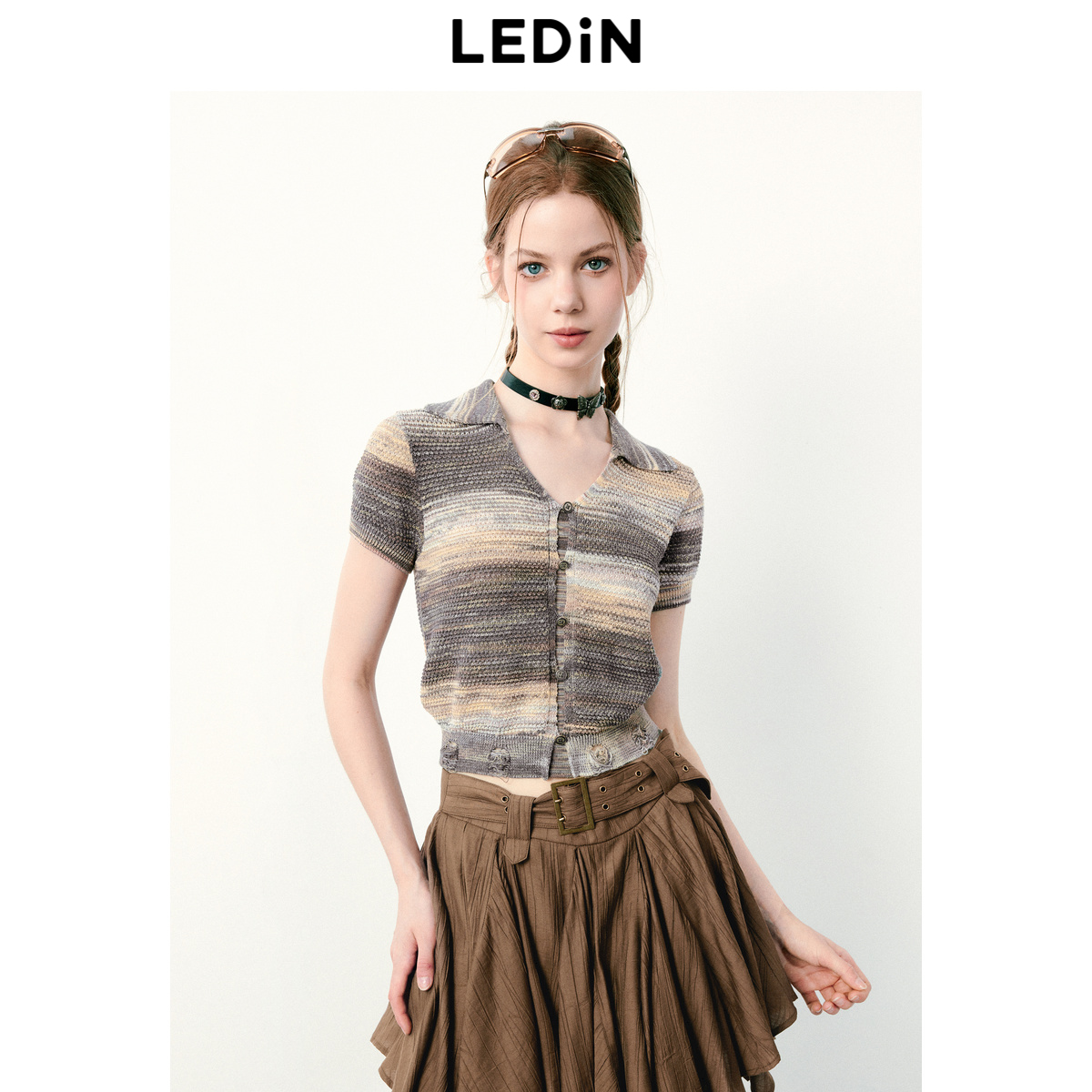 渐变羊毛 设计感花纱