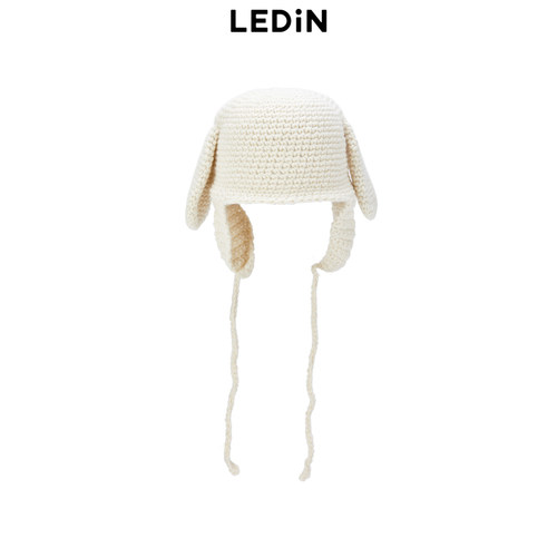 【商场同款】乐町2024年冬季新品小羊钩针帽C2YAE4278
