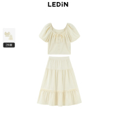 乐町夏季 裙C1FCE41 韩系气质套装 新款 简约时尚