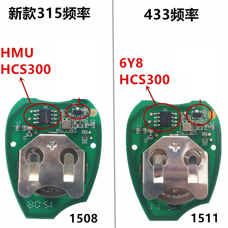 适用于吉利熊猫全球鹰GX2遥控器钥匙总成带芯片汽车配件匹配-封面