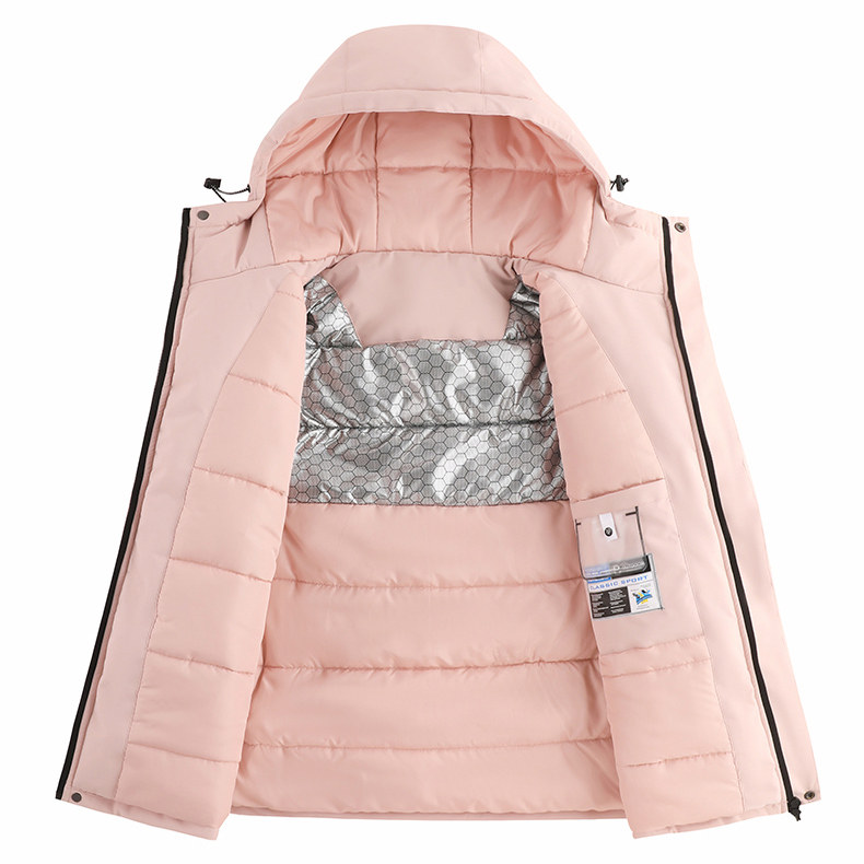 冲锋衣棉服男女加厚保暖冬季外套