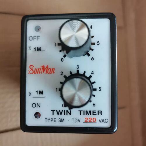 DV SM-TDV 220V TWIN TIMER SMTDV SUNMAN 太阳人计时器 6M6M议价