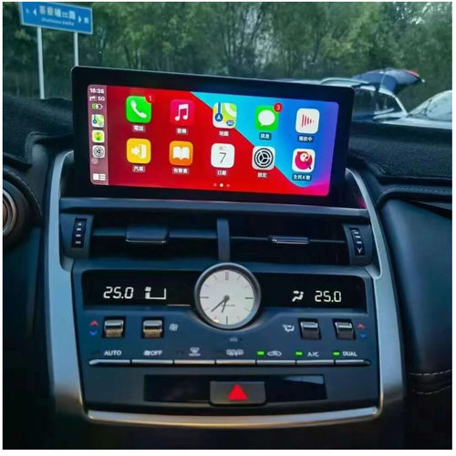 雷克萨斯 17-21款12.3寸NX车载carplay安卓中控大屏GPS导航一体机