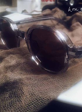 【控阁】日系复古偏光嘻哈椭圆框