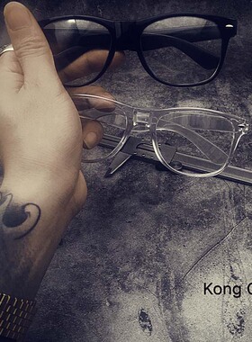 复古风原宿小方框太阳镜明星同款