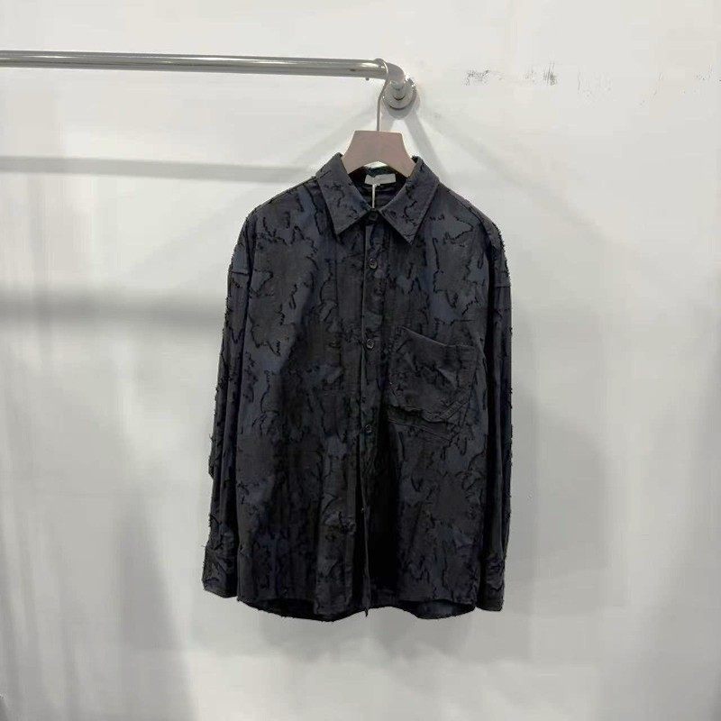 曾先生男装设计师潮牌2025秋新款男士长袖衬衫宽松高级感外套上衣