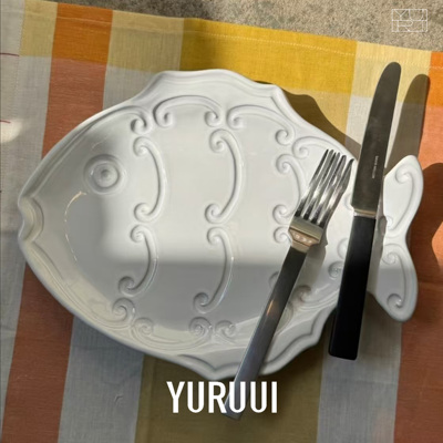 [YURUUI设计师]意大利VBC CASA 复古鱼型碗盘