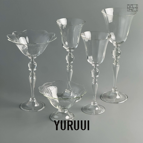 [YURUUI设计师]捷克STEPANEK收藏级Lolita系列酒杯甜品杯红酒杯