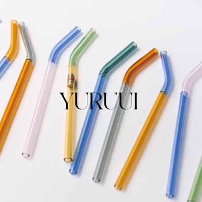 amabro玻璃吸管环保可重复使用