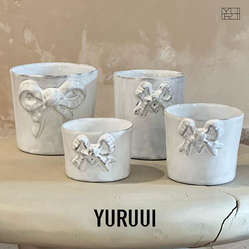 YURUUI设计师品牌蝴蝶结咖啡杯