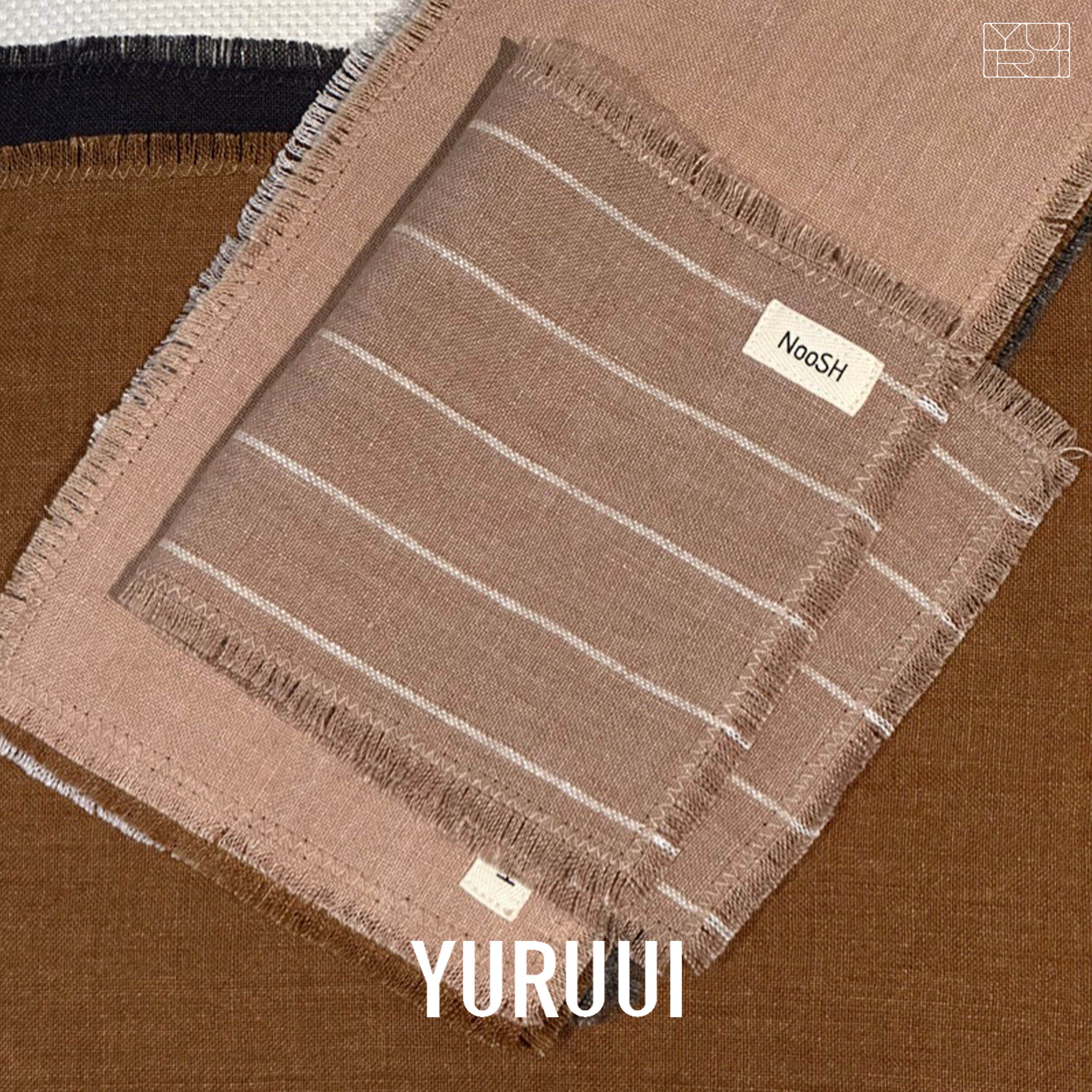[YURUUI设计师]Studio Noosh天然亚麻材质茶巾餐布餐巾茶席桌布