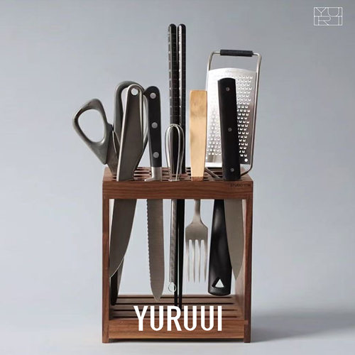 [YURUUI设计师]韩国Studio Kiwi多功能置物架储物架橡木胡桃木