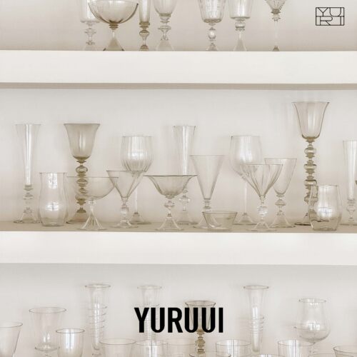 [YURUUI设计师]捷克STEPANEK玻璃大师纯手工吹制饮料杯酒杯玻璃杯
