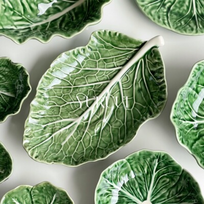 葡萄牙BordalloPinheiro陶瓷碗