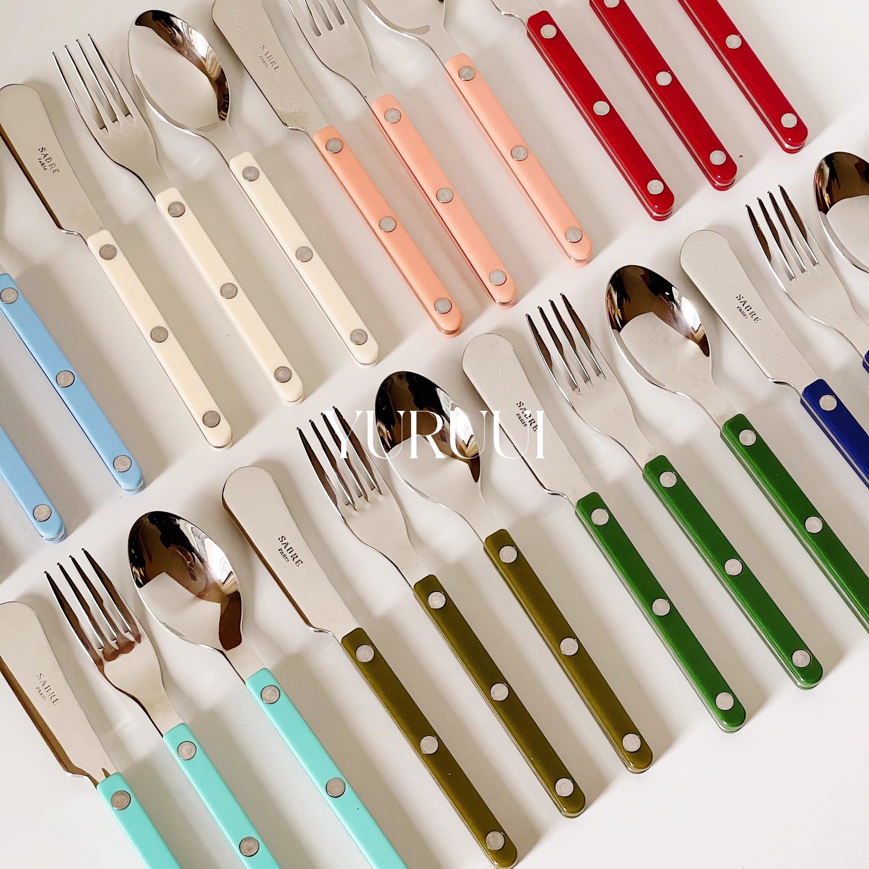 SabreParis下午茶不锈钢叉勺