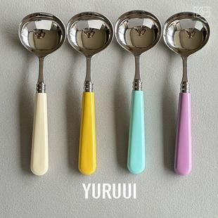 法国CAPDECO太阳神系列亚克力不锈钢拉面勺餐勺 YURUUI设计师