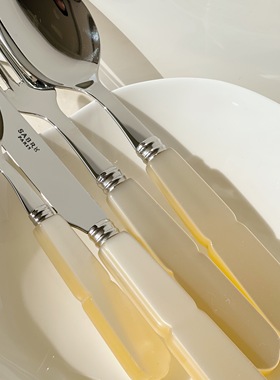 [YURUUI设计师]现货!法国Sabre Paris 花瓣亚克力Gustave系列刀叉