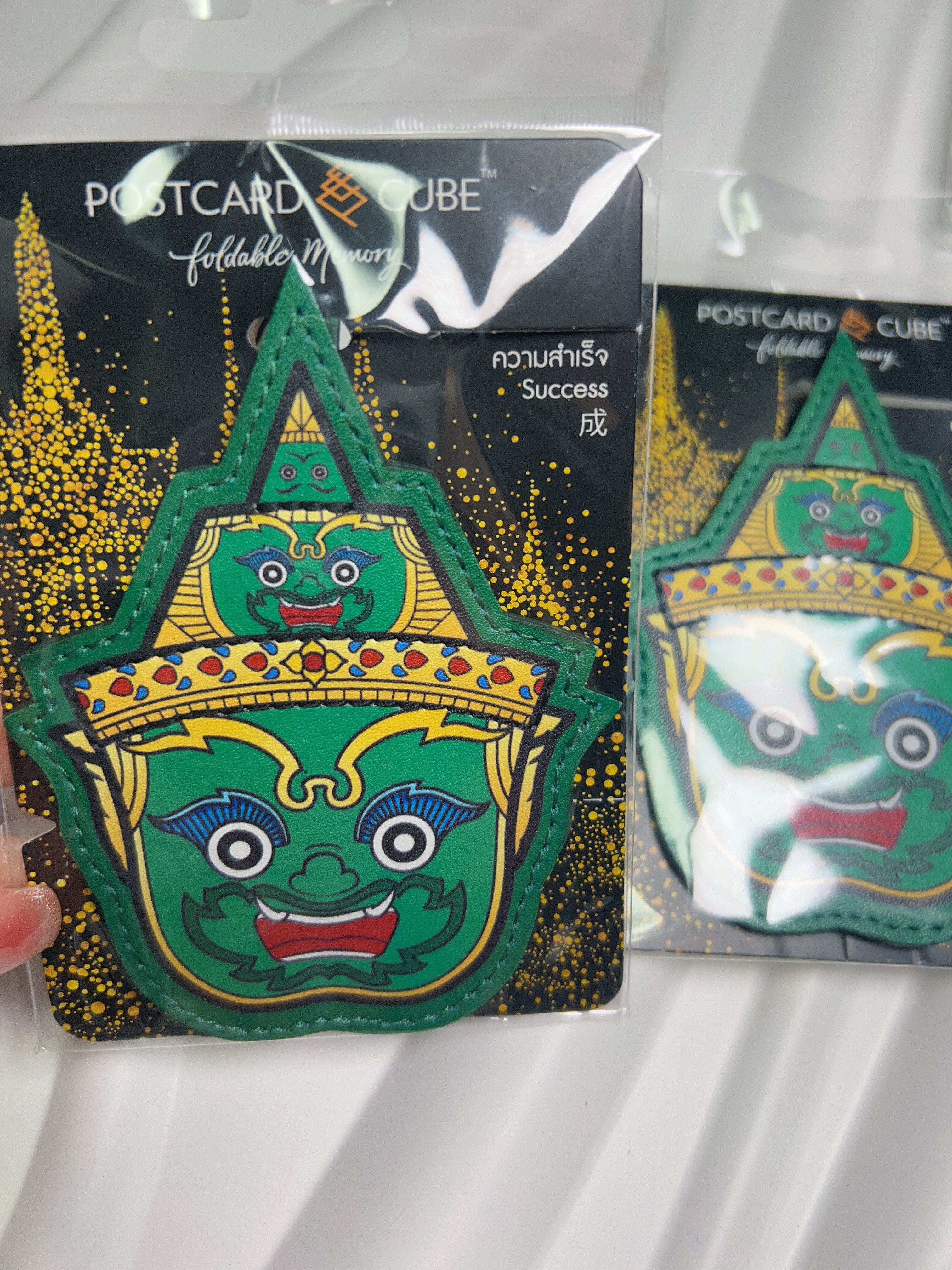 泰国个性手工制作钥匙扣包饰祈愿祝色守护神holen现货绿色