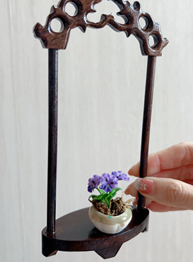 泰国手工迷你仿真盆栽摆件