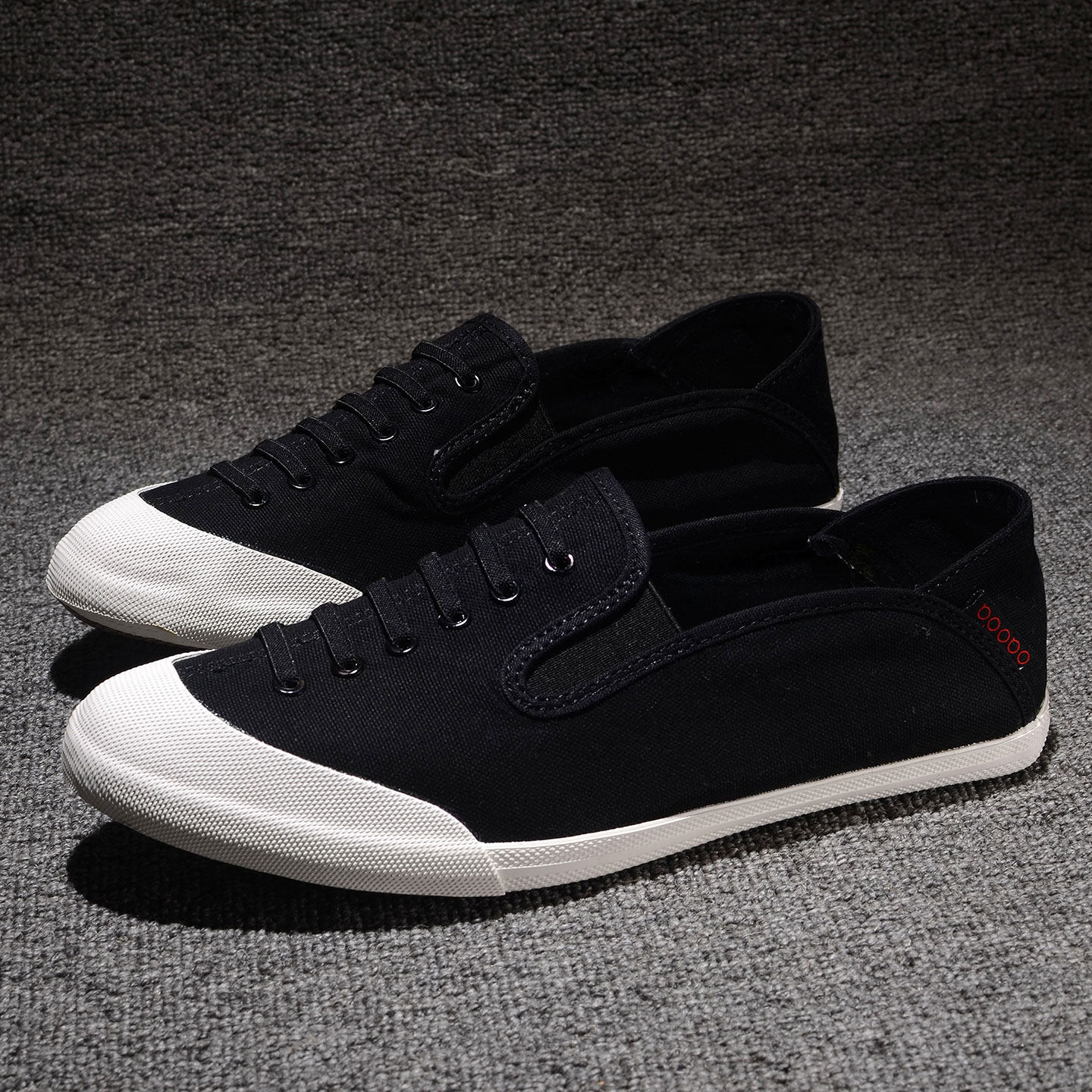 春夏季低帮男鞋一脚蹬休闲帆布鞋软底透气青年板鞋懒人老北京布鞋,流行男鞋,帆布鞋,淘宝优惠券,粉丝福利购,淘宝优惠卷