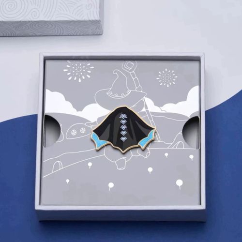 sky光遇鬼蝠斗篷徽章star蓝底蝙