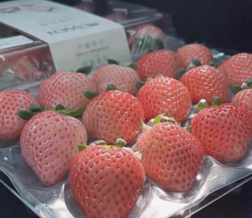 立深草莓.粉玉9-15粒不包邮