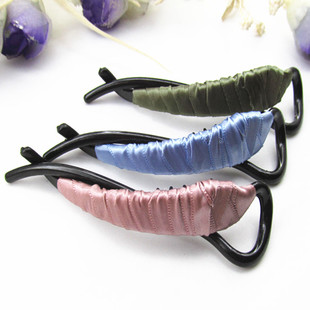 满包邮韩版优质进口扭夹 diy手工发夹发饰品材料配件8字夹掰不断