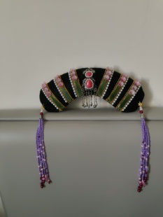 cos安陵容旗头假发旗头