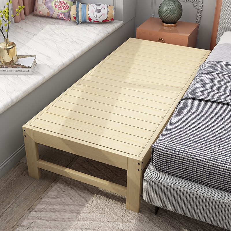 加宽拼接儿童床实木无漆无胶无甲醛包邮经济型简约现代床板单人床