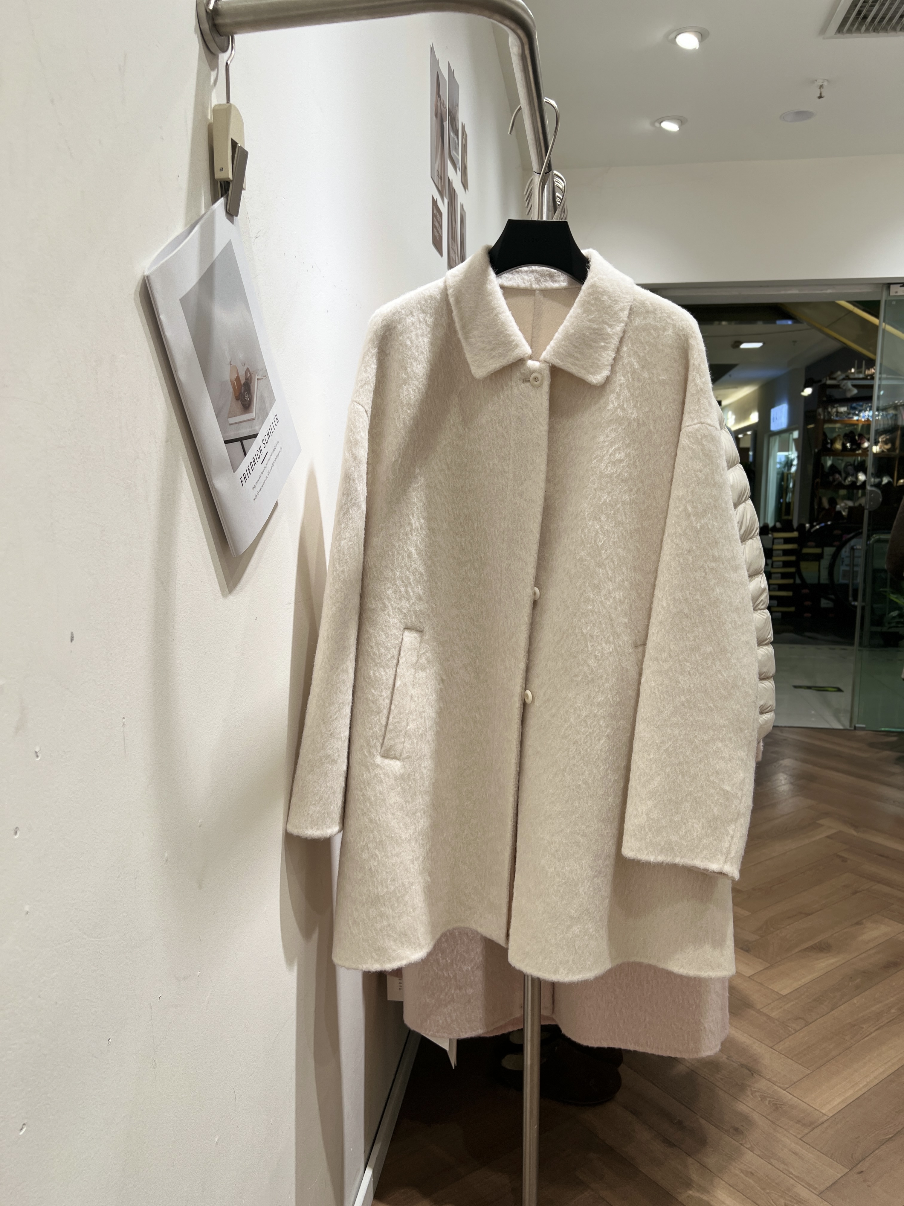 2025秋冬新款高品质苏力羊驼绒大衣毛呢外套