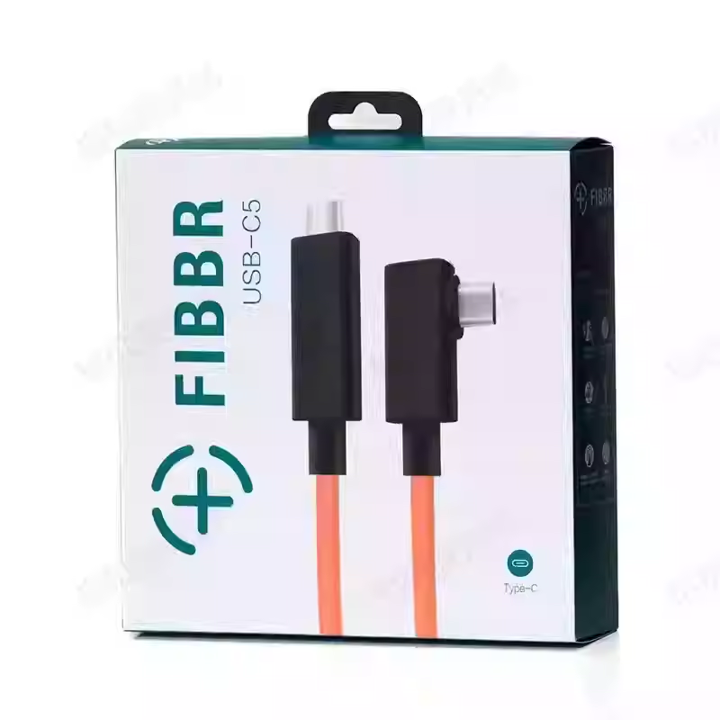 菲伯尔FIBBR 双Typen-c口光纤数据线 相机拍摄联机线