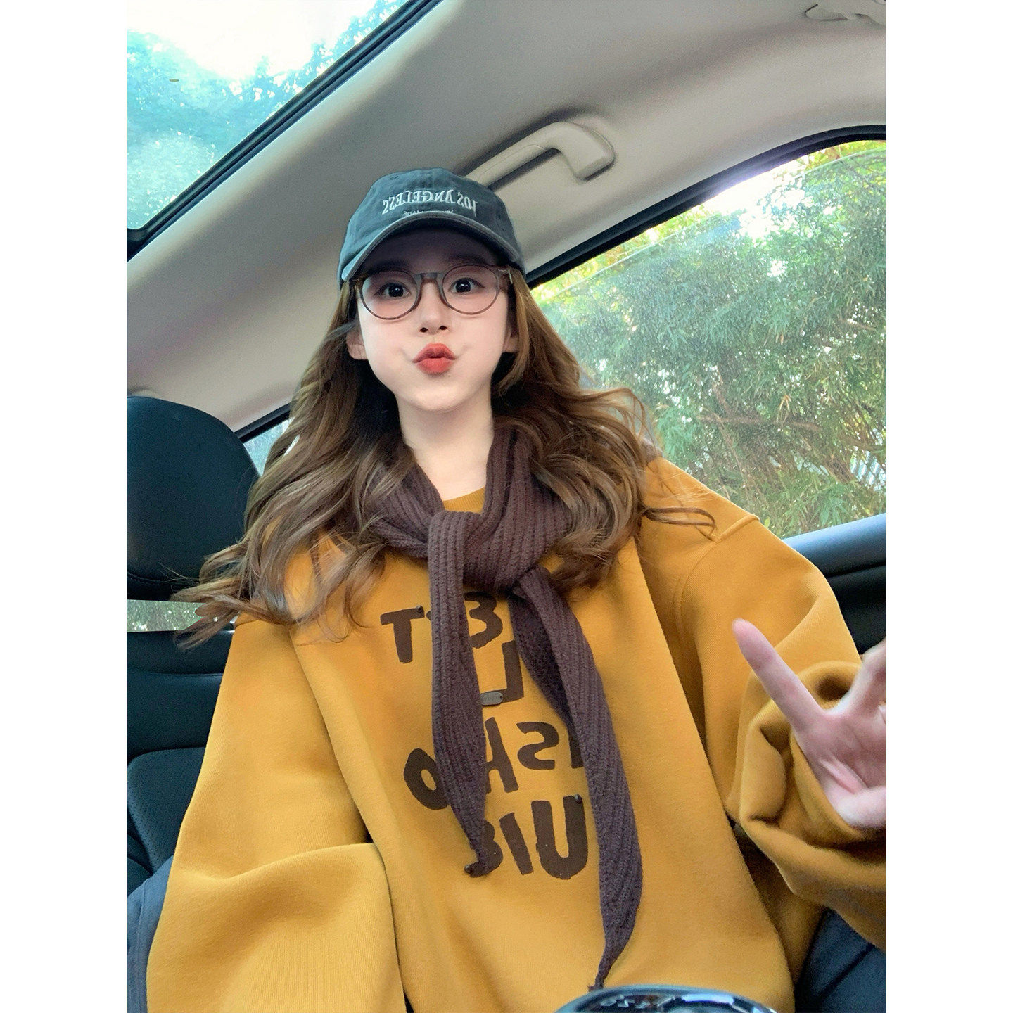 美式字母加绒卫衣女2026新款冬季复古学院风披肩设计感慵懒上衣潮,个性定制/设计服务/DIY,棉服工装,淘宝优惠券,粉丝福利购,淘宝优惠卷