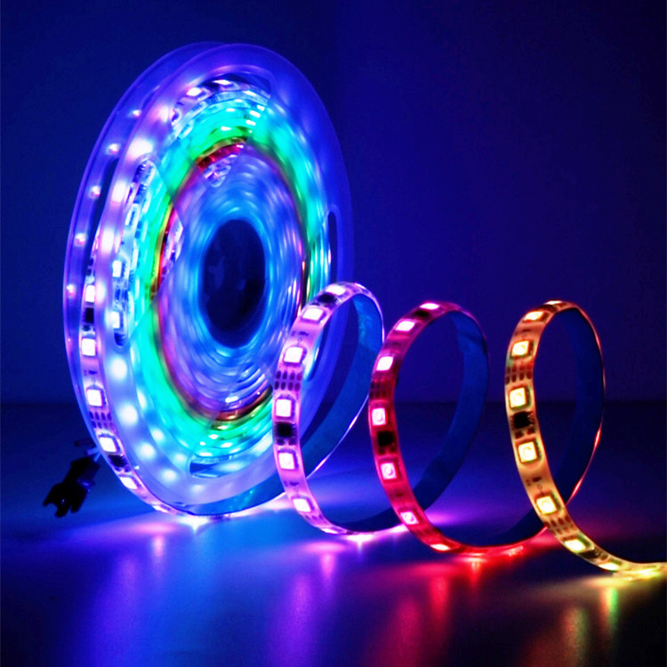 酒吧LED幻彩灯带编程全彩