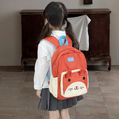 拼色书包幼儿园小兔轻便儿童旅行背包大容量马卡龙女童双肩包韩版