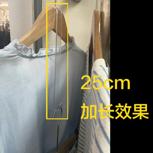 链条链接童装 链接挂件陈列挂版 店18m25cm加长S钩 店衣架套装 女服装