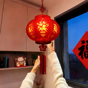 新年装饰品室内氛围布置红灯笼挂件过年春节挂饰客厅2026新款阳台