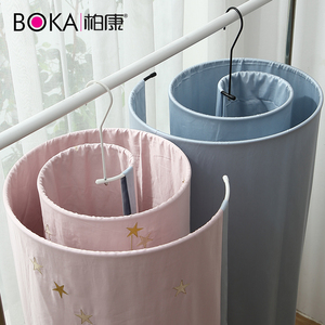 10.9元包邮 柏康 晒被子神器螺旋衣架