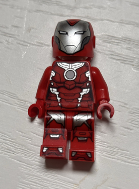 LEGO 乐高 超级英雄系列人仔 钢铁侠 sh665 Rescue 小辣椒 76164