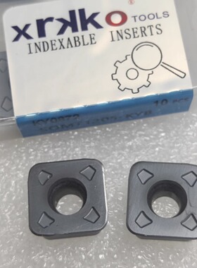 高硬快进给四方铣刀片SDNW120520，加工S136、718、NAK80等模具钢