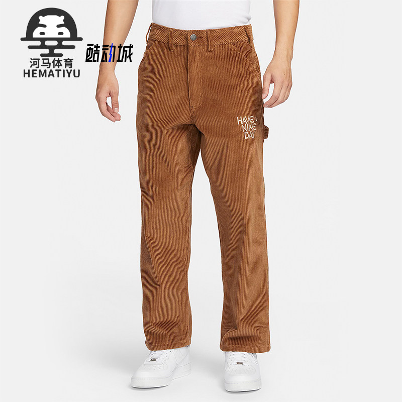 耐克男士宽松直筒长裤常规