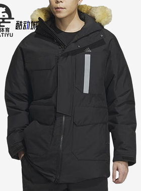 Adidas/阿迪达斯正品2023新款男子防风保暖休闲羽绒服IS0366