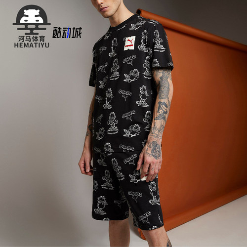 Puma/彪马正品男子印花短袖