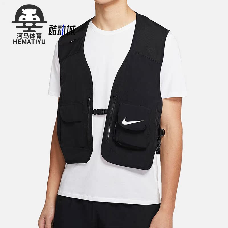耐克男子可拆卸式机能风足球马甲