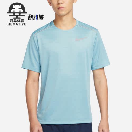 Nike/耐克正品夏季新款男子圆领透气运动短袖T恤AJ7566-494