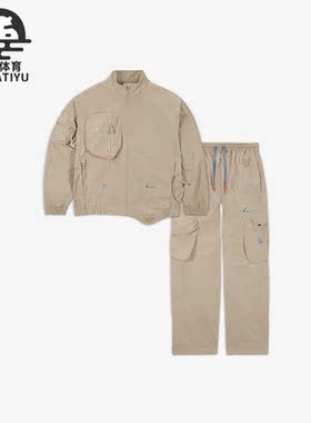 Nike/耐克正品春季新款男子休闲时尚夹克长裤套装DN1705-247