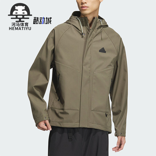 阿迪达斯正品男士夹克外套